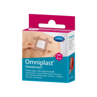 Пластырь Hartmann Omniplast 1,25см х5 м фиксирующий, текстильный,  цвет кожи, №1