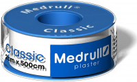 Лейкопластырь Medrull Classic 2x500 см на текстильной основе рулонный  