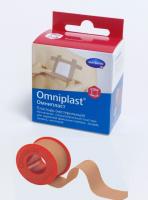 Пластырь Hartmann Omniplast 2,5см х5 м фиксирующий, текстильный,  цвет кожи, №1