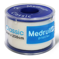 Лейкопластырь Medrull Classic 3x250 см на текстильной основе рулонный  