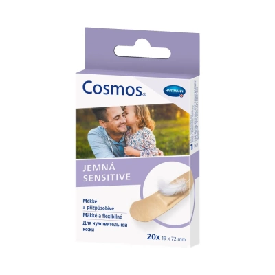 Пластырь Hartmann Cosmos Sensitive 1,9х7,2 см нетканый, телесный, №20