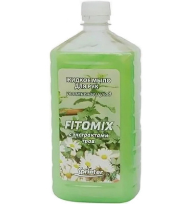 Мыло жидкое Спринтер FITOMIX 1 л, флип-топ