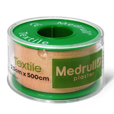 Лейкопластырь Medrull Textile 2,5x500 см на текстильной основе рулонный  
