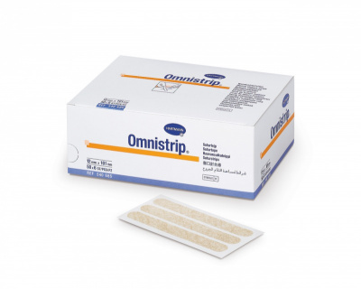 Полоски Hartmann Omnistrip 12х101 мм гипоаллергенные на операционные швы, №300