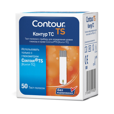 Тест-полоски Контур ТС №50 (Contour TS)