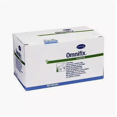 Пластырь Hartmann Omnifix elastic 20см х10 м гипоаллергенный, нетканый, белый, №1