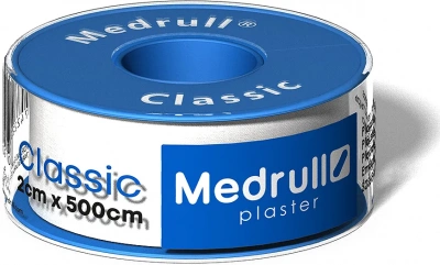 Лейкопластырь Medrull Classic 2x500 см на текстильной основе рулонный  