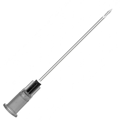Игла медицинская инъекционная 22G (0,70 х 40 мм) черная